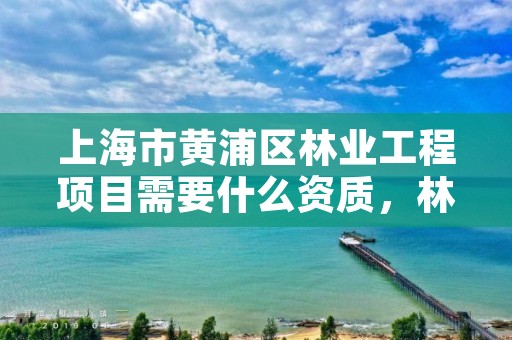 上海市黄浦区林业工程项目需要什么资质，林业相关资质