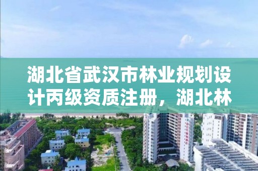 湖北省武汉市林业规划设计丙级资质注册，湖北林业规划设计院