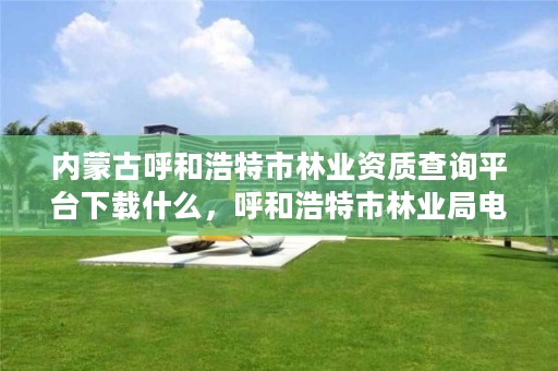 内蒙古呼和浩特市林业资质查询平台下载什么，呼和浩特市林业局电话号码