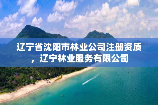 辽宁省沈阳市林业公司注册资质，辽宁林业服务有限公司