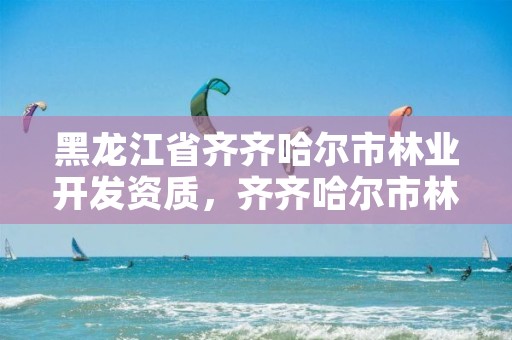 黑龙江省齐齐哈尔市林业开发资质,齐齐哈尔市林业局长