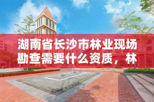 湖南省长沙市林业现场勘查需要什么资质，林业勘察报告怎么写