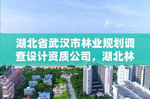 湖北省武汉市林业规划调查设计资质公司，湖北林业调查规划设计院