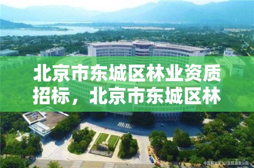 北京市东城区林业资质招标,北京市东城区林业资质招标公告