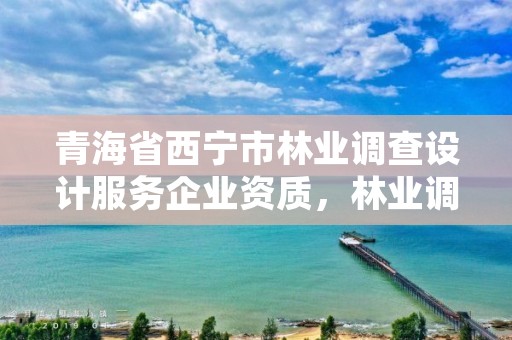 青海省西宁市林业调查设计服务企业资质，林业调查设计规划资质管理规定告
