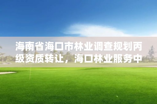 海南省海口市林业调查规划丙级资质转让，海口林业服务中心