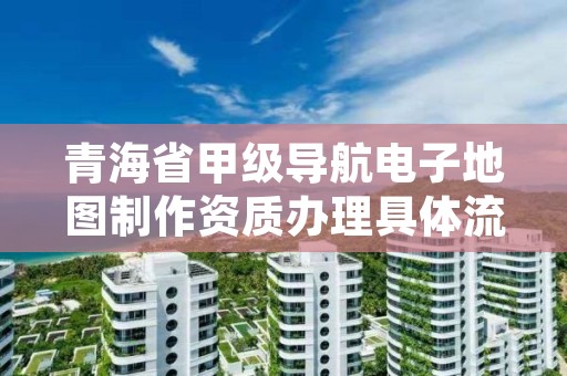 青海省甲级导航电子地图制作资质办理具体流程是什么？