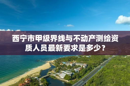 西宁市甲级界线与不动产测绘资质人员最新要求是多少？