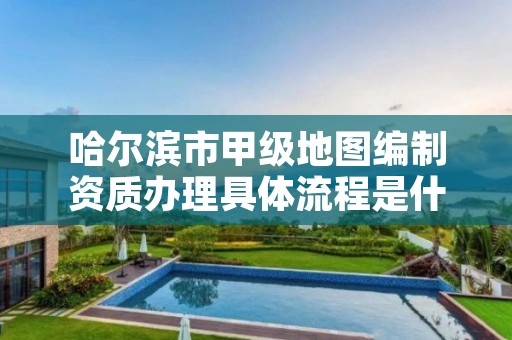 哈尔滨市甲级地图编制资质办理具体流程是什么？