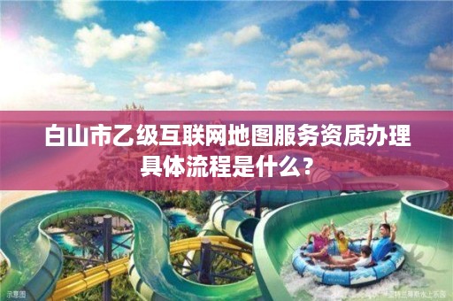白山市乙级互联网地图服务资质办理具体流程是什么？