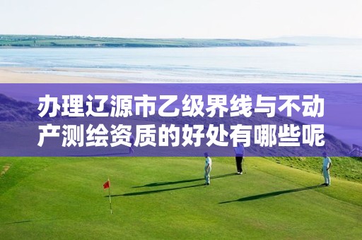 办理辽源市乙级界线与不动产测绘资质的好处有哪些呢？