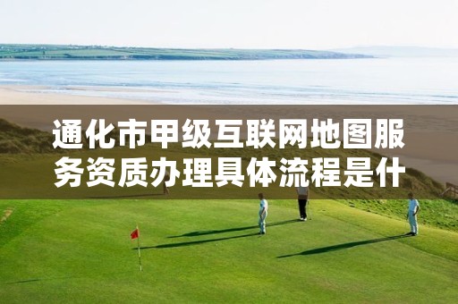 通化市甲级互联网地图服务资质办理具体流程是什么？