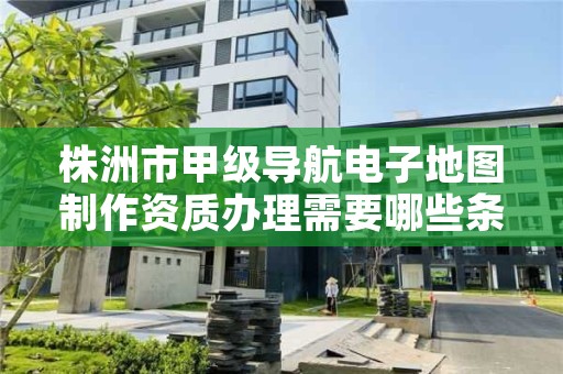 株洲市甲级导航电子地图制作资质办理需要哪些条件?