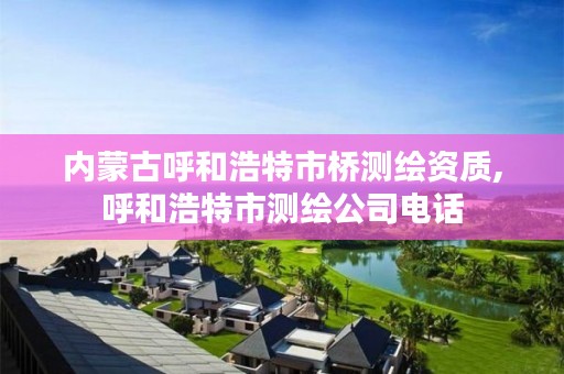 内蒙古呼和浩特市桥测绘资质,呼和浩特市测绘公司电话