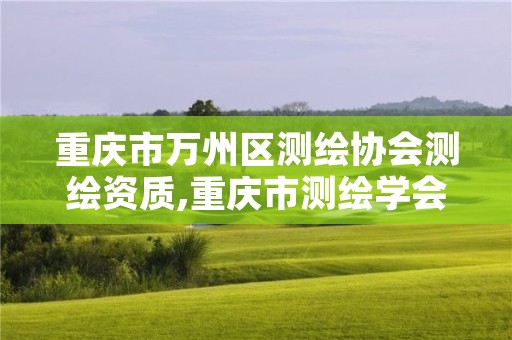 重庆市万州区测绘协会测绘资质,重庆市测绘学会