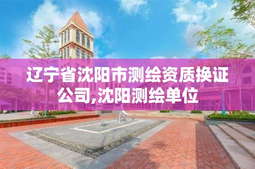辽宁省沈阳市测绘资质换证公司,沈阳测绘单位