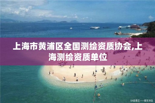 上海市黄浦区全国测绘资质协会,上海测绘资质单位