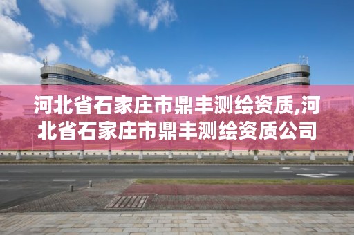 河北省石家庄市鼎丰测绘资质,河北省石家庄市鼎丰测绘资质公司电话