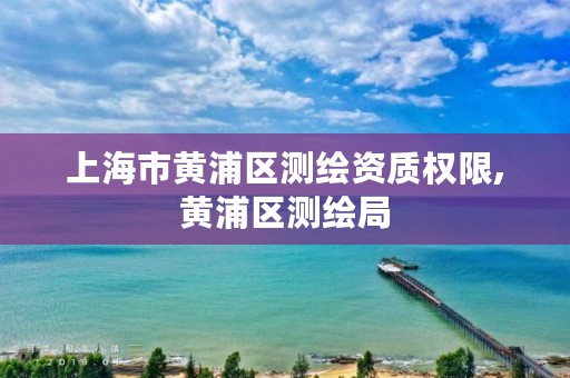 上海市黄浦区测绘资质权限,黄浦区测绘局