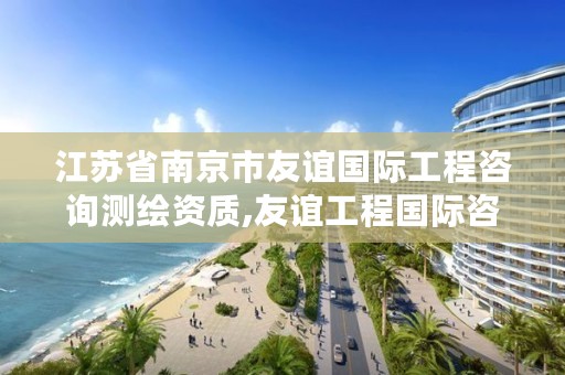 江苏省南京市友谊国际工程咨询测绘资质,友谊工程国际咨询有限公司