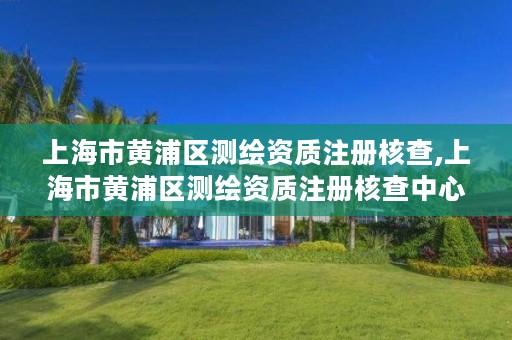 上海市黄浦区测绘资质注册核查,上海市黄浦区测绘资质注册核查中心电话