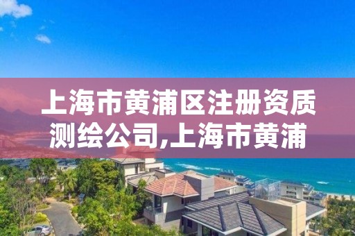 上海市黄浦区注册资质测绘公司,上海市黄浦区注册资质测绘公司有哪些