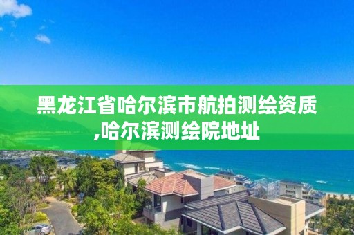 黑龙江省哈尔滨市航拍测绘资质,哈尔滨测绘院地址