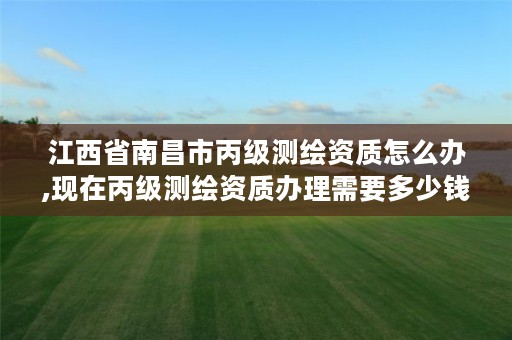 江西省南昌市丙级测绘资质怎么办,现在丙级测绘资质办理需要多少钱