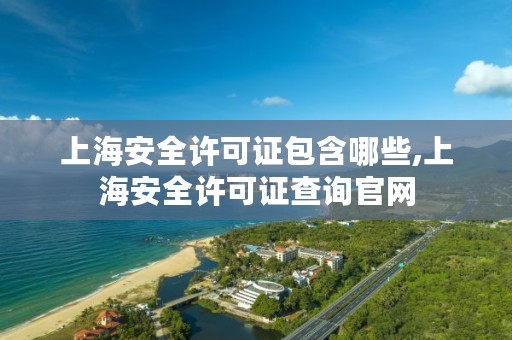 上海安全许可证包含哪些,上海安全许可证查询官网