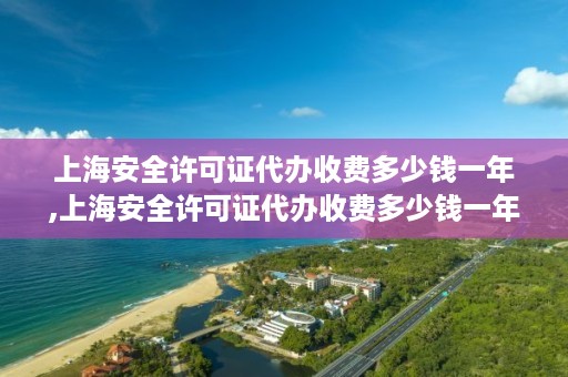 上海安全许可证代办收费多少钱一年,上海安全许可证代办收费多少钱一年啊