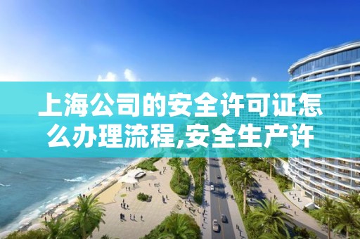 上海公司的安全许可证怎么办理流程,安全生产许可证 上海
