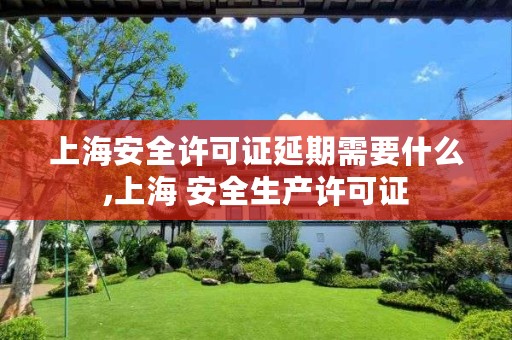 上海安全许可证延期需要什么,上海 安全生产许可证
